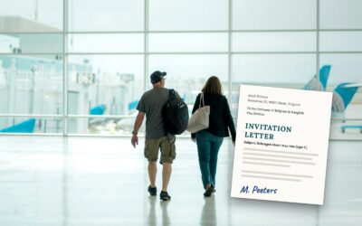 Invitation Letter for a Schengen Visa: Template and Guide for a Thai Visitor (2026)